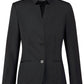 M9202 Ladies’ Wool Blend Stretch Reverse Lapel Jacket