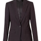 M9205 Women's Poly/Viscose Stretch One Button Cropped Jacket