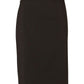 M9470 Women's Wool Blend Stretch Mid Length Lined Pencil Skirt