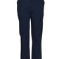 M9710 MENS SEMI-ELASTIC WAIST TIE SOLID COLOUR SCRUB PANTS