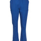M9720 LADIES SEMI-ELASTIC WAIST TIE SOLID COLOUR SCRUB PANTS