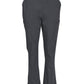 M9720 LADIES SEMI-ELASTIC WAIST TIE SOLID COLOUR SCRUB PANTS