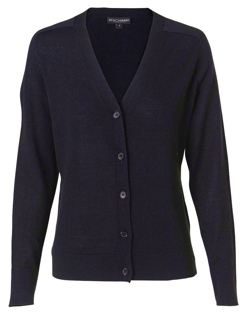 M9602 Women's V-Neck Long Sleeve Cardigan