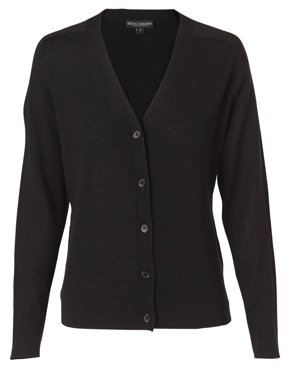 M9602 Women's V-Neck Long Sleeve Cardigan