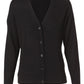 M9602 Women's V-Neck Long Sleeve Cardigan