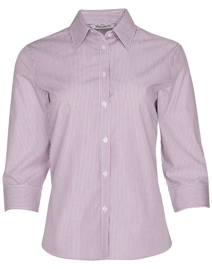M8300L Ladies’ Gingham Check Long Sleeve Shirt