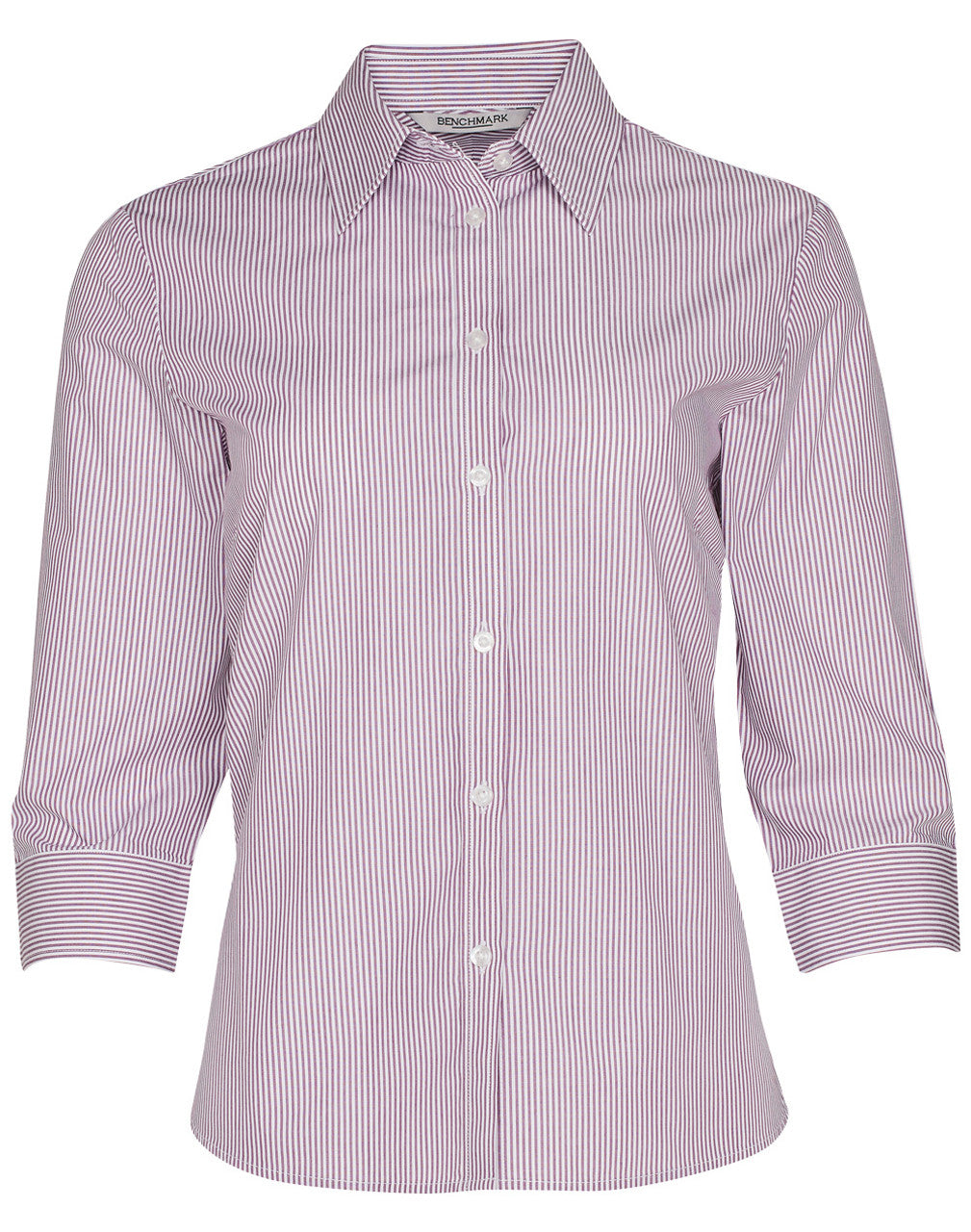 M8300L Ladies’ Gingham Check Long Sleeve Shirt