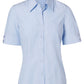 M8224 Women's Pin Stripe Short Sleeve Shirt