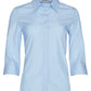 M8223 Women's Pin Stripe 3/4 Sleeve Shirt
