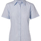 M8211 Women's Fine Stripe Short Sleeve Shirt