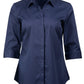 M8110Q BARKLEY LADIES TAPED SEAM 3/4 SLEEVE SHIRT