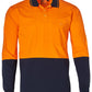 SW36 Cotton Jersey two tone Long Sleeve Safety Polo