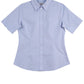 M8040S Women's CVC Oxford Short Sleeve Shirt