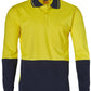 SW36 Cotton Jersey two tone Long Sleeve Safety Polo