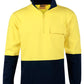 SW47 HI-VIS TWO TONE COTTON FLEECY SWEAT