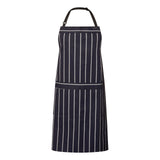 CA030 Cafe Stripe Apron Wth Pkt
