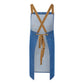 CA033 Denim Bib Apron With Pouch Pkt