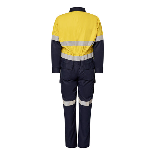 FCT005A Hrc2 Coverall With Tape Stout