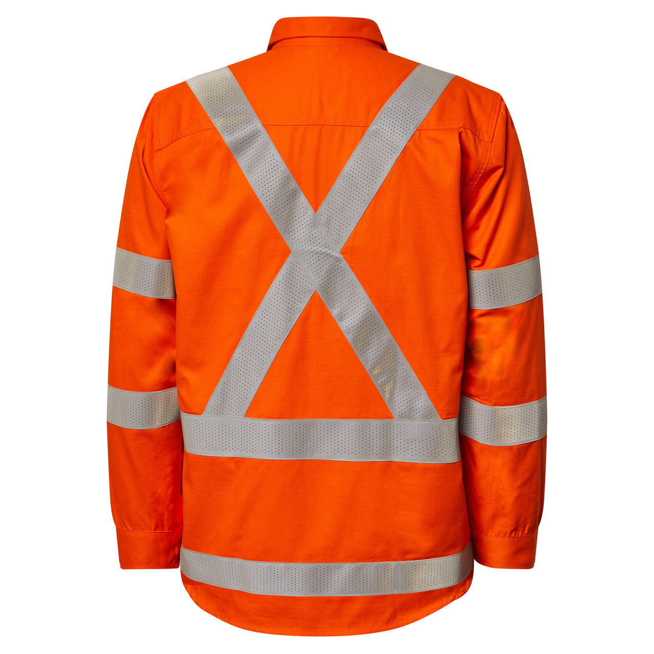 FSV031A Mens Hrc2 Close Front X Back Org Shirt