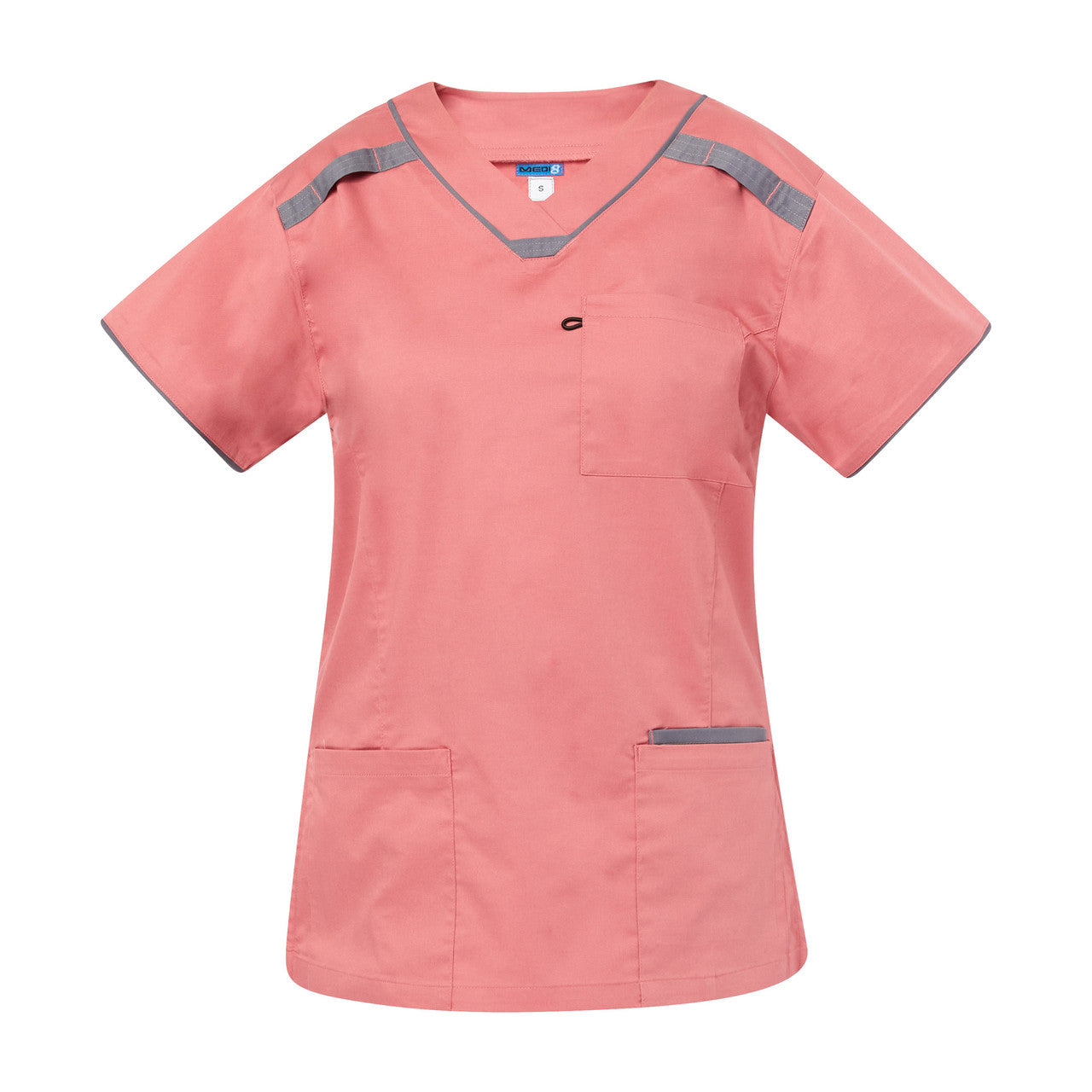 M88026 Womens Stretch Scrub Top