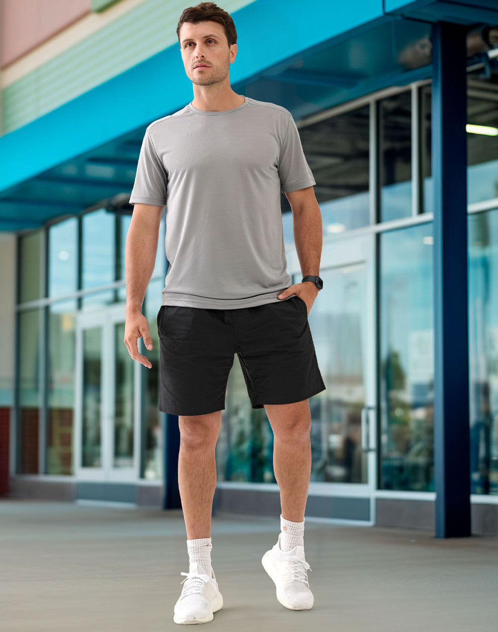 SS06 Unisex Mercerised Cotton Shorts