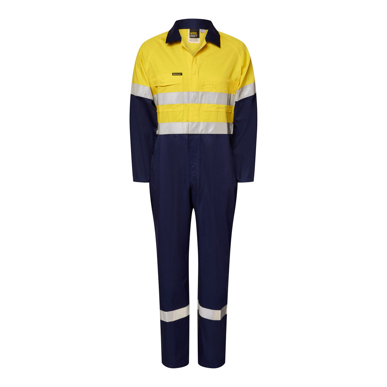 WC3070 Light Hivis Coverall Csr Tape Stout
