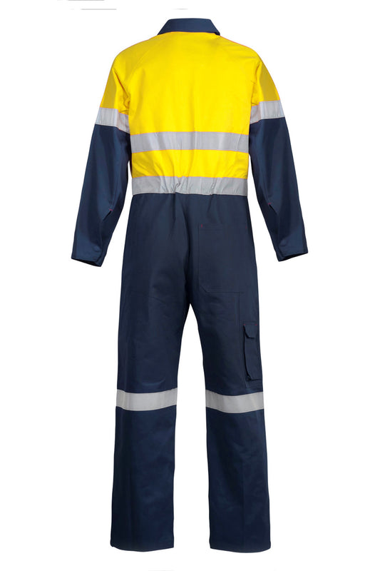 WC6093 Hi Vis Coverall Csr Tape Regular