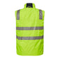 WW9023 Hi Vis Reversible Fleece Vest W/Tape