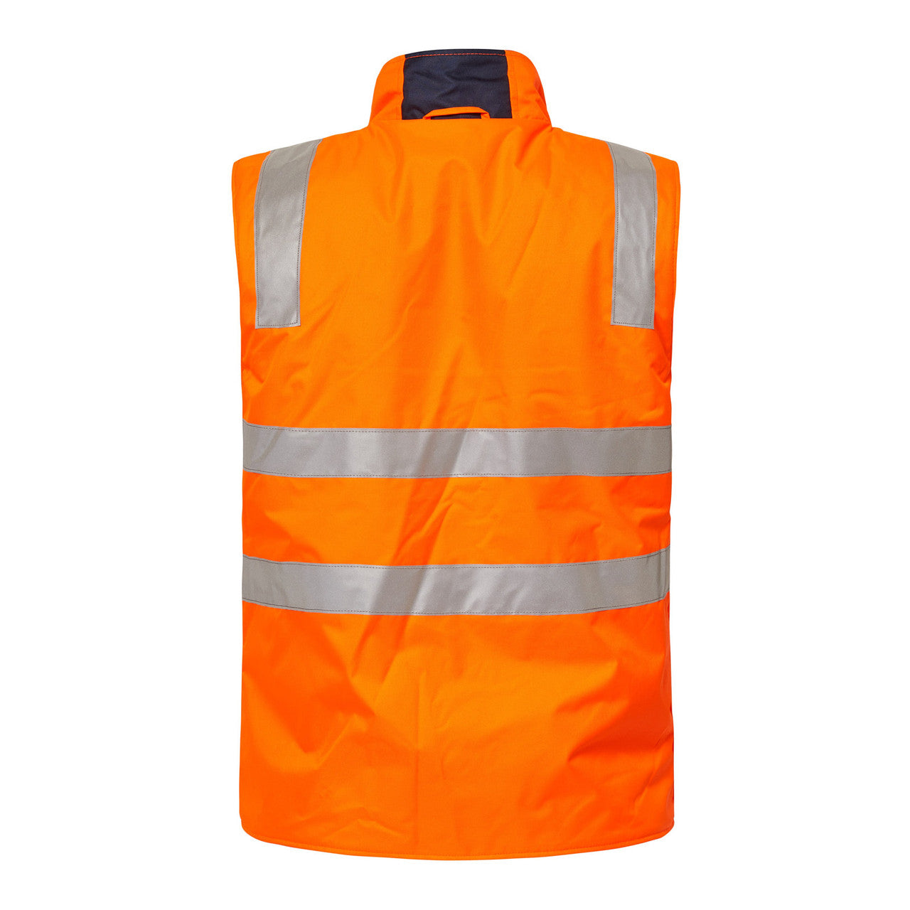 WW9023 Hi Vis Reversible Fleece Vest W/Tape