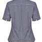 M8300S Ladies’ Gingham Check Short Sleeve Shirt