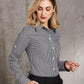 M8300L Ladies’ Gingham Check Long Sleeve Shirt