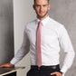 M7100L Men's Self Stripe Long Sleeve Shirt