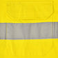 SW87 UNISEX HI-VIS COOL BREEZE CLOSED FRONT LS SHIRT WITH PERFORATED TAPE