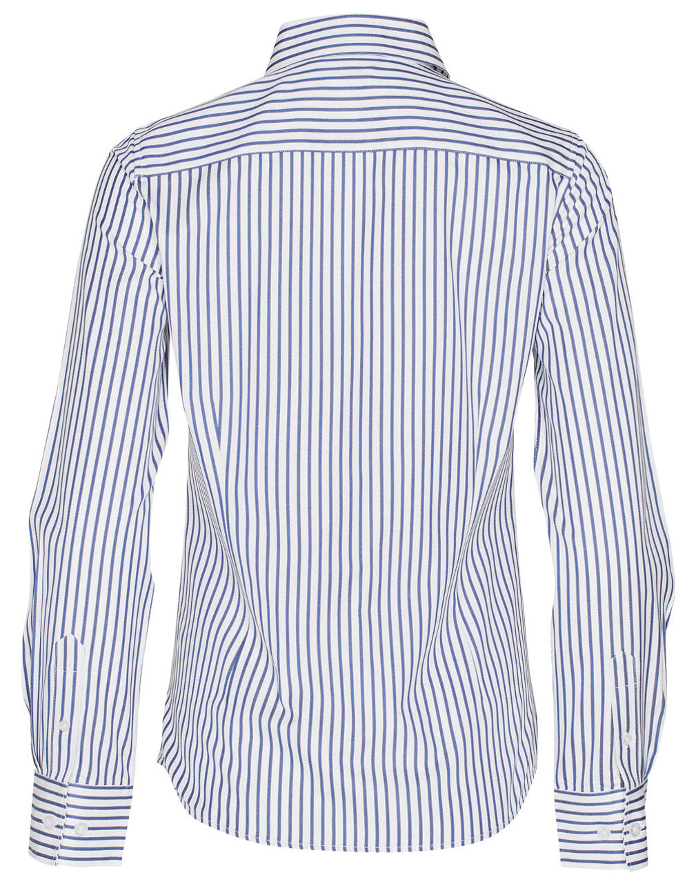M8310L Ladies' Executive Sateen Stripe Long Sleeve Shirt