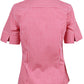M8300S Ladies’ Gingham Check Short Sleeve Shirt