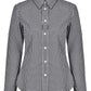 M8300L Ladies’ Gingham Check Long Sleeve Shirt
