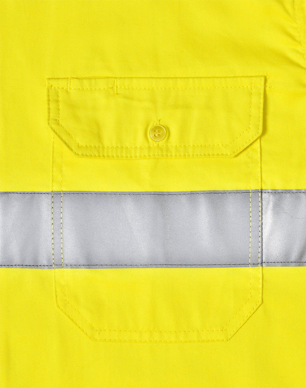 SW82 UNISEX HI VIS COOL-BREEZE SAFETY LS SHIRT (GENERIC TAPE)
