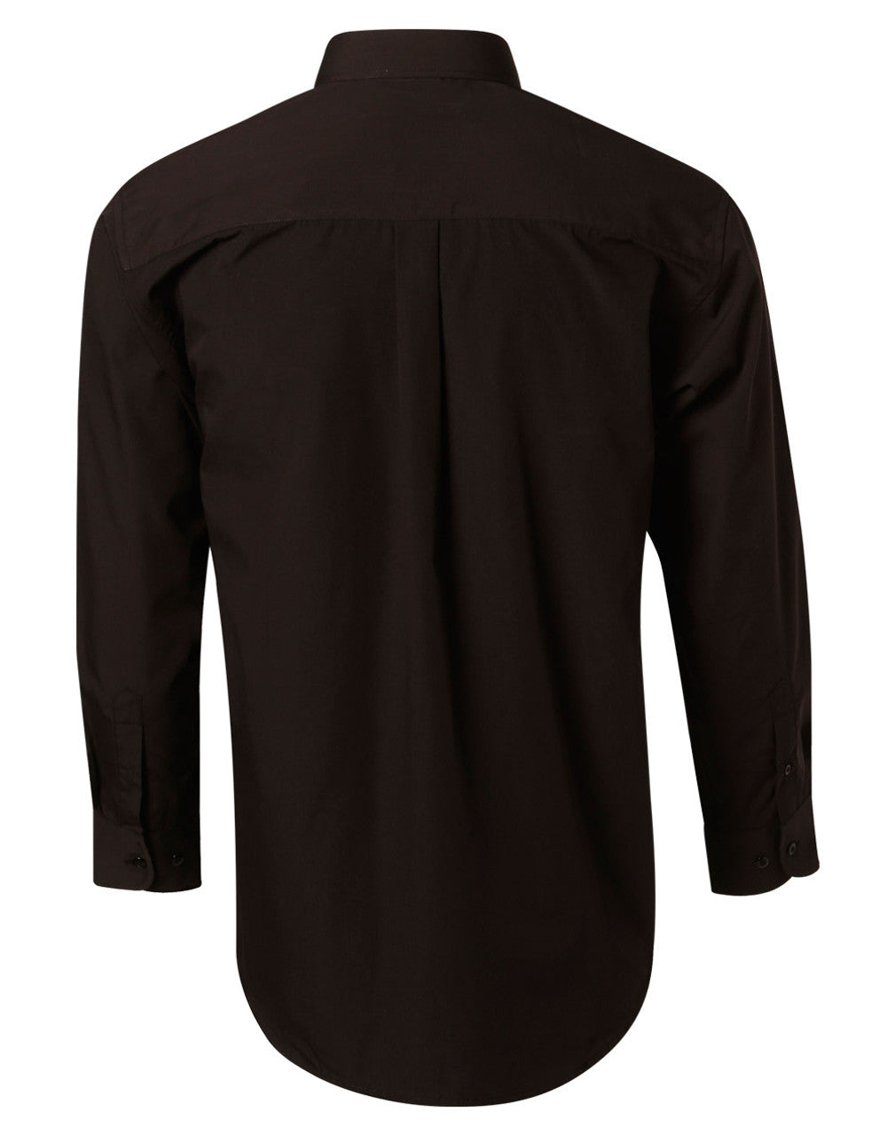 BS01L Men's Poplin Long Sleeve Business Shirt
