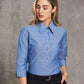 BS04 Ladies' Chambray 3/4 Sleeve