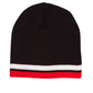 CH63 CONTRAST STRIPE BEANIE