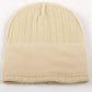 CH64 Cable Knit Beanie With Fleece Head Band