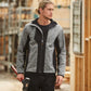 JK49 LAMINATED FUNCTIONAL KNIT HOODIE