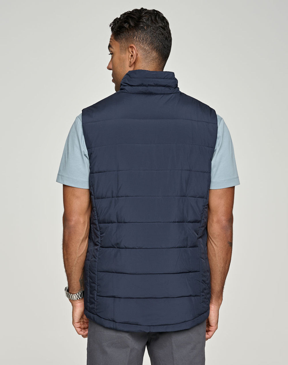 JK61 SUSTAINABLE INSULATED PUFFER VEST (3D CUT) Men's