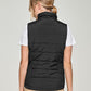 JK62 SUSTAINABLE INSULATED PUFFER VEST (3D CUT) Ladie's