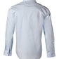 M7100L Men's Self Stripe Long Sleeve Shirt