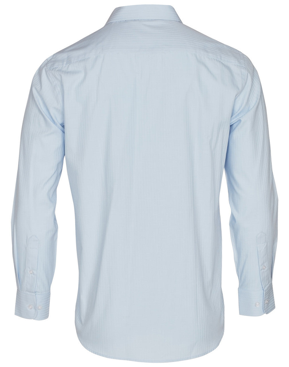 M7200L Men's Ticking Stripe Long Sleeve Shirt