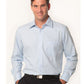 M7112 Men's Mini Herringbone Long Sleeve Shirt