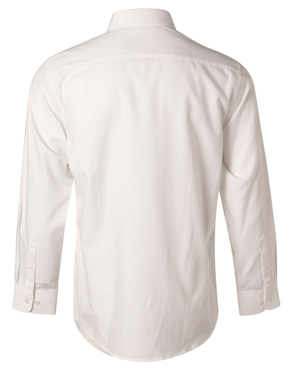 M7200L Men's Ticking Stripe Long Sleeve Shirt