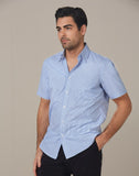 M7231 Men's Balance Stripe Short Sleeve Shirt