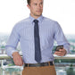 M7300L Men’s Gingham Check Long Sleeve Shirt with Roll-up Tab Sleeve